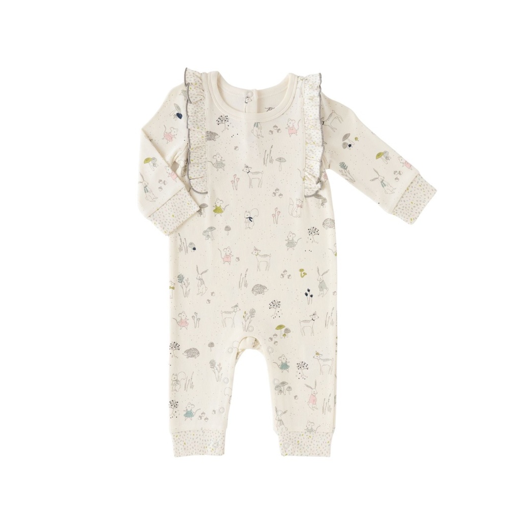 Pehr romper in Magical Forest - girls size 0-3 months - excellent condition